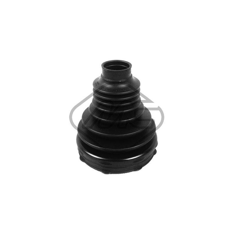 Metalcaucho 11518 Juego de fuelles, árbol de transmisión Eje delantero