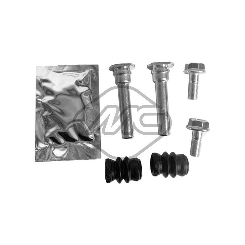 Metalcaucho 43032 Juego de casquillos guía, pinza de freno posterior