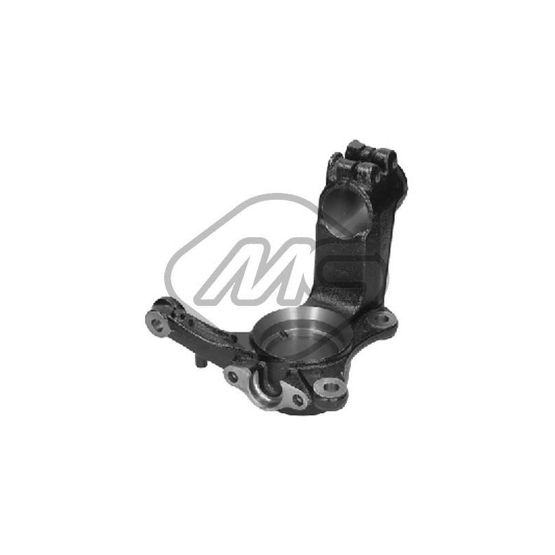 Metalcaucho 90551 Muñón del eje, suspensión de rueda Eje delantero, izquierda