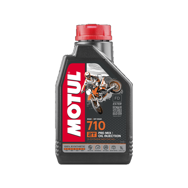 MOTUL 104034 Aceite para motor de 2 tiempos