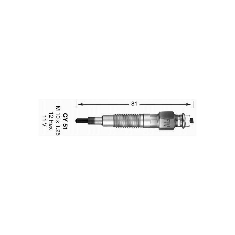 NGK 2696 Bujía de precalentamiento