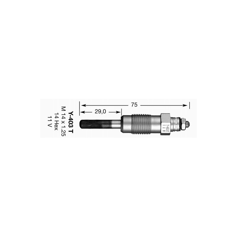 NGK 7494 Bujía de precalentamiento