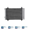NISSENS 94826 Condensador, aire acondicionado