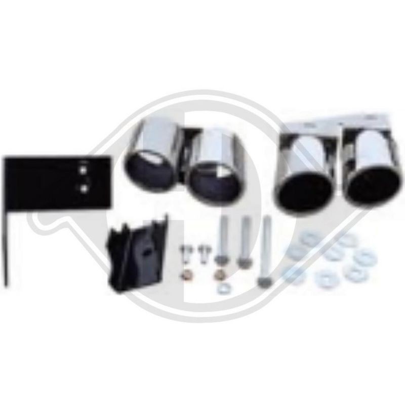 DIEDERICHS 4101920 Deflector tubo de escape - 1
