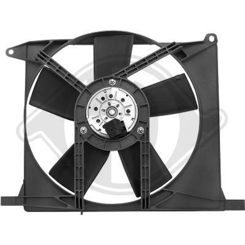 DIEDERICHS DCL1143 Ventilador, refrigeración del motor - 1