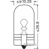 ams-OSRAM 2845 Lámpara, luz intermitente