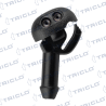TRICLO 190007 Tobera de agua regadora, lavado de parabrisas izquierda
