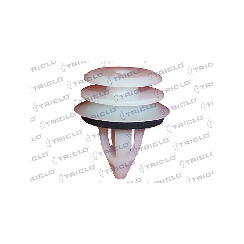 TRICLO 163750 Clip, listón Capó trasero