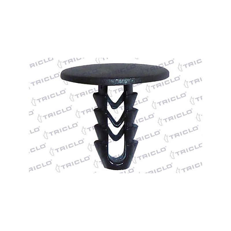 TRICLO 163837 Clip, listón lado de rueda