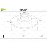 VALEO 186294 Disco de freno