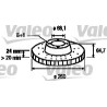 VALEO 186315 Disco de freno Eje delantero
