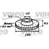 VALEO 186461 Disco de freno