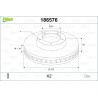 VALEO 186576 Disco de freno
