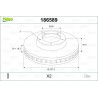 VALEO 186589 Disco de freno