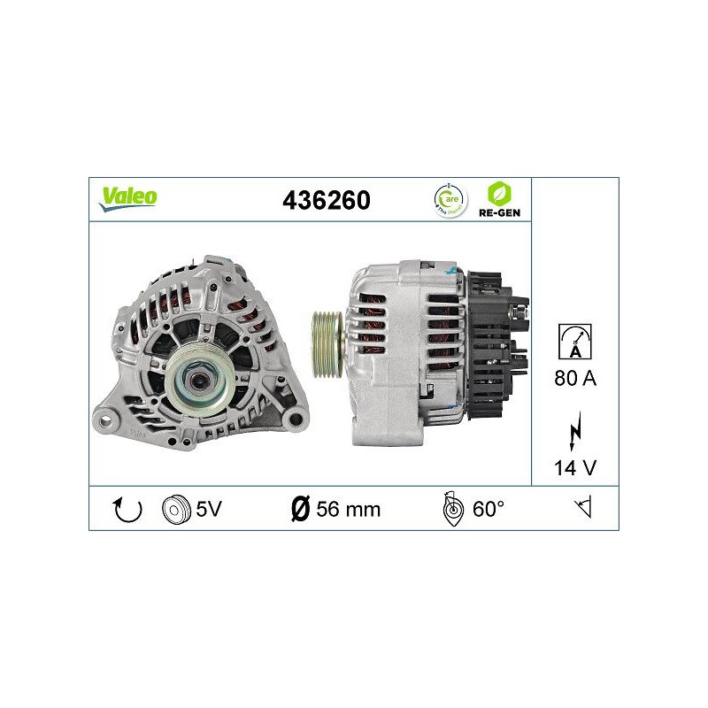 VALEO 436260 Alternador