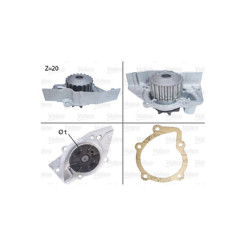 VALEO 506029 Bomba de agua, refrigeración del motor