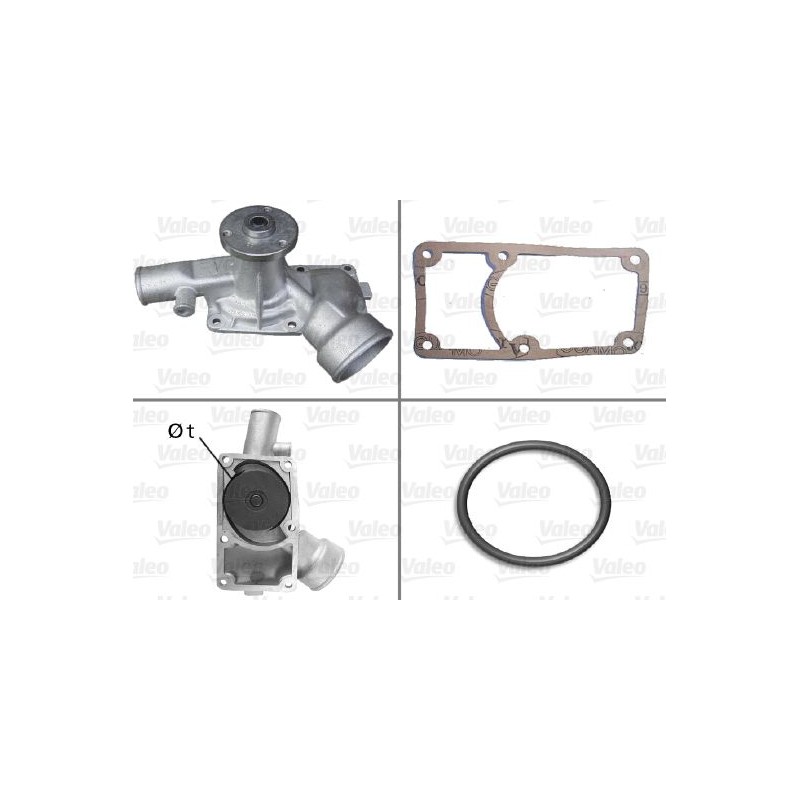 VALEO 506031 Bomba de agua, refrigeración del motor