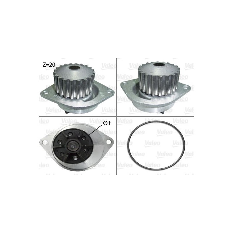 VALEO 506290 Bomba de agua, refrigeración del motor
