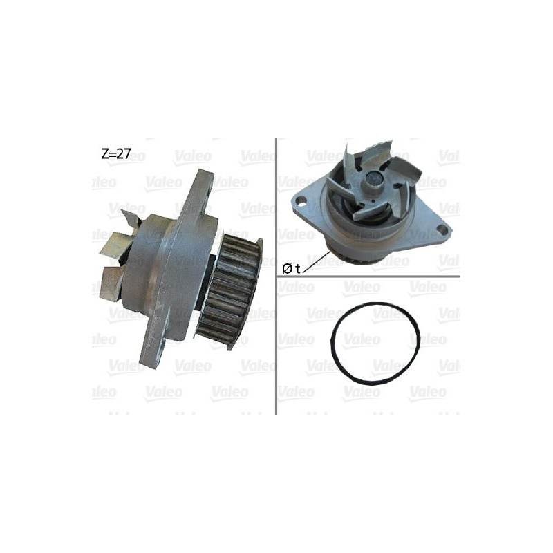 VALEO 506385 Bomba de agua, refrigeración del motor
