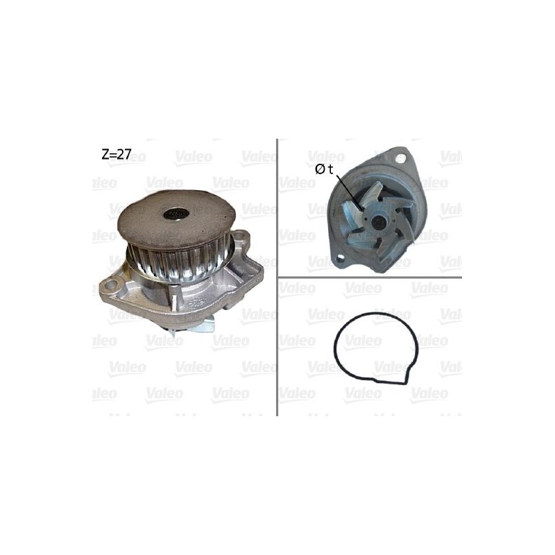 VALEO 506576 Bomba de agua, refrigeración del motor