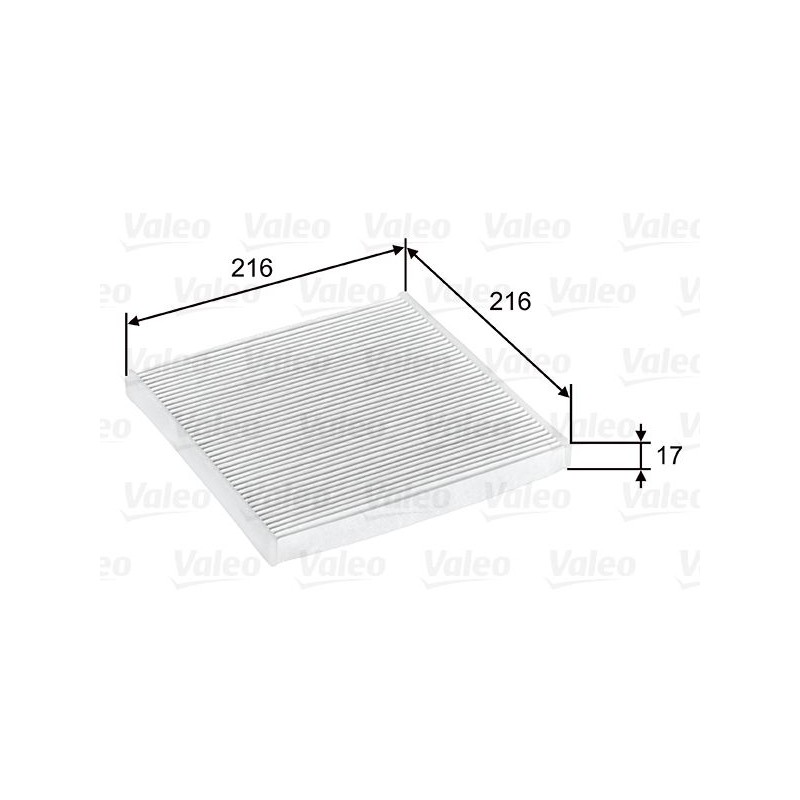 VALEO 698796 Filtro, aire habitáculo