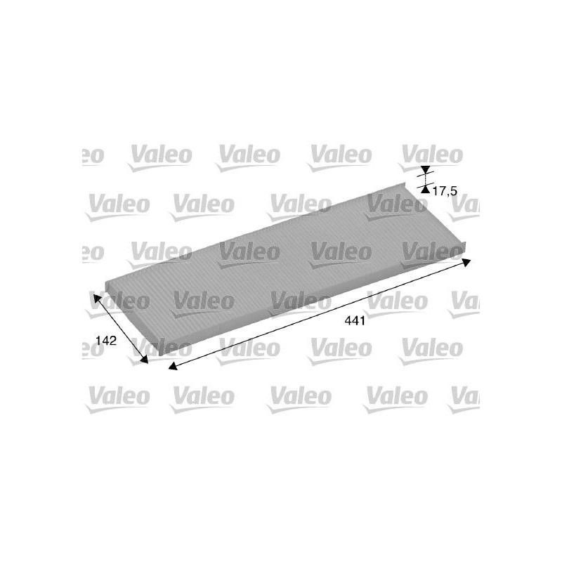 VALEO 698858 Filtro, aire habitáculo