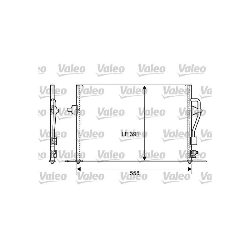 VALEO 817232 Condensador, aire acondicionado