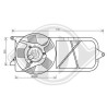 DIEDERICHS DCL1154 Ventilador, refrigeración del motor - 1