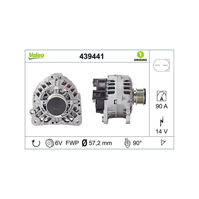 VALEO 439441 Alternador