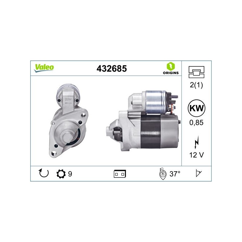 VALEO 432685 Motor de arranque