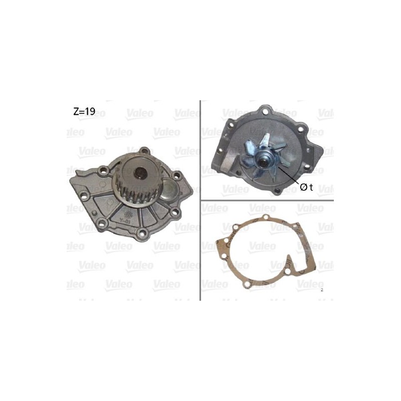 VALEO 506854 Bomba de agua, refrigeración del motor