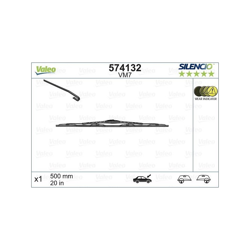 VALEO 574132 Limpiaparabrisas