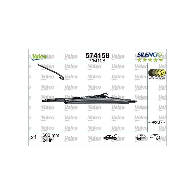 VALEO 574158 Limpiaparabrisas