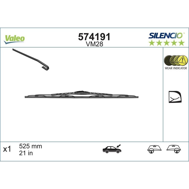 VALEO 574191 Limpiaparabrisas