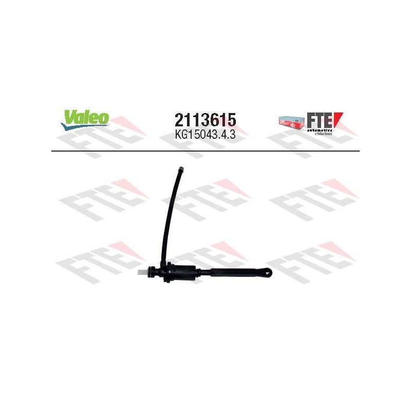 VALEO 2113615 Cilindro maestro, embrague