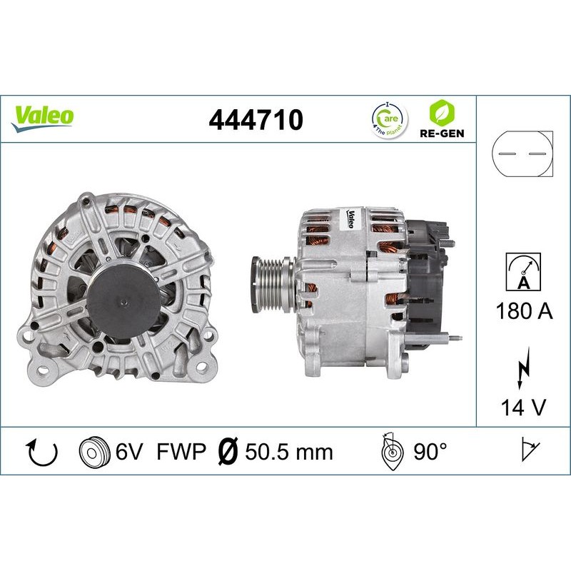 VALEO 444710 Alternador