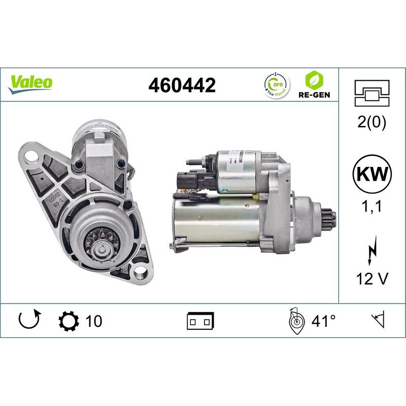VALEO 460442 Motor de arranque