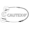 CAUTEX 487860 Cable de accionamiento, freno de estacionamiento