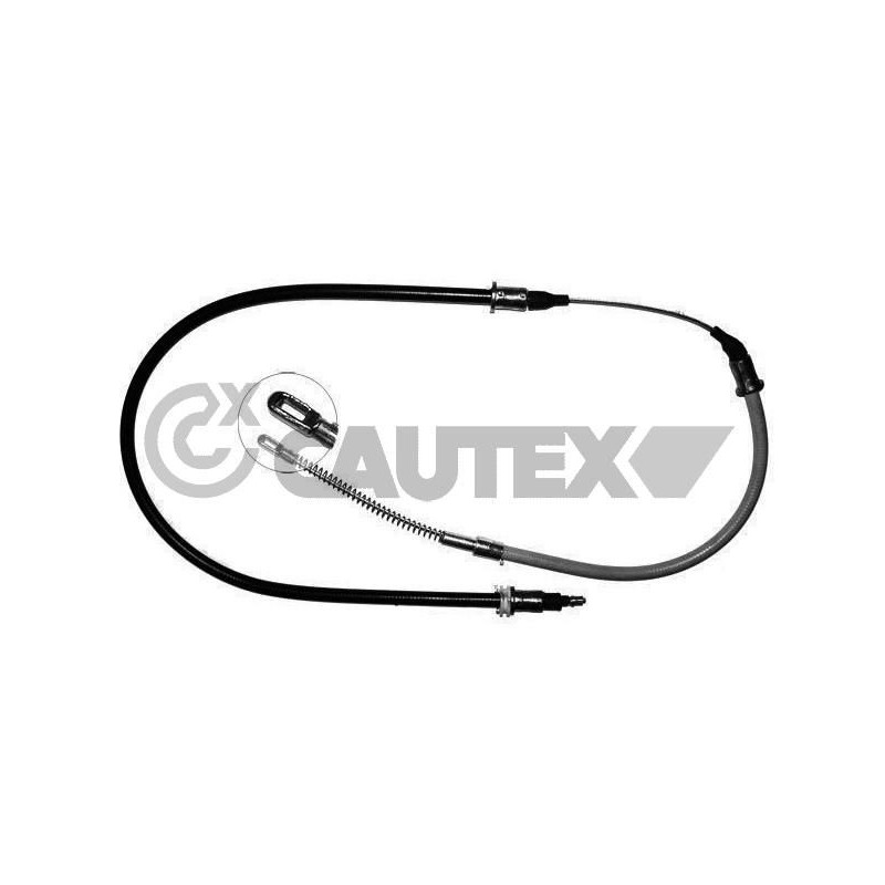 CAUTEX 487861 Cable de accionamiento, freno de estacionamiento