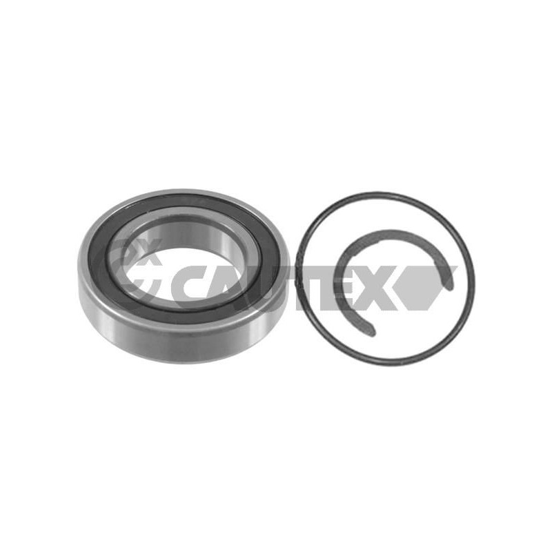 CAUTEX 754813 Cojinete intermedio, palier Eje delantero, derecha