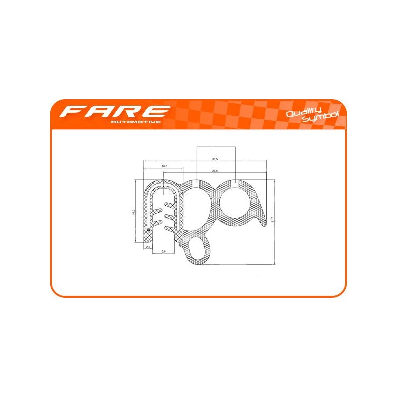 FARE SA 1331 Junta de puerta