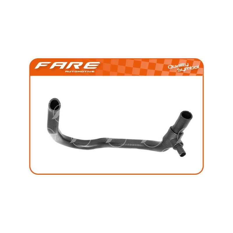 FARE SA 8345 Tubería de radiador debajo