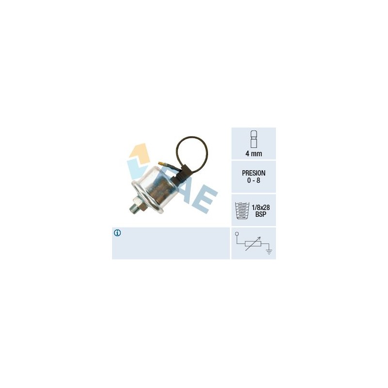 FAE 14100 Sensor, presión de aceite
