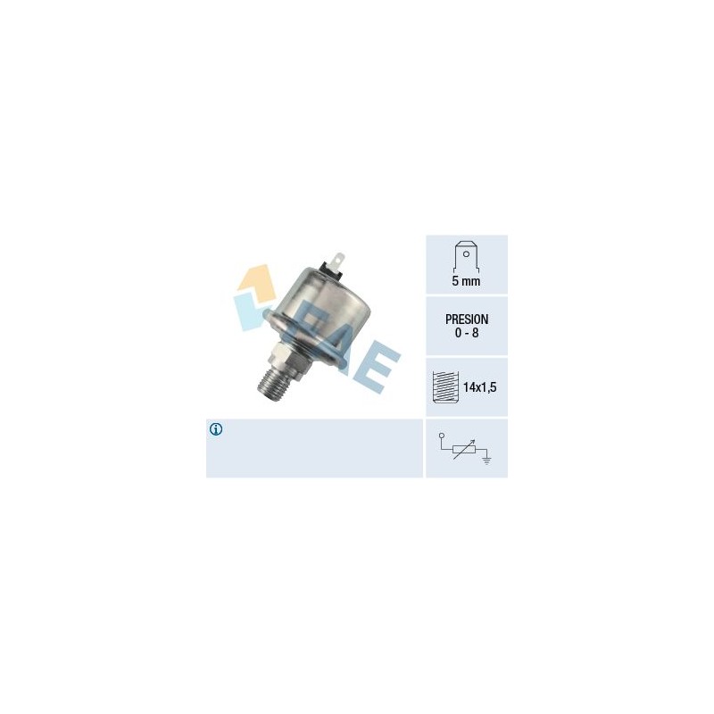 FAE 14970 Sensor, presión de aceite