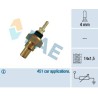 FAE 32220 Sensor, temperatura del refrigerante