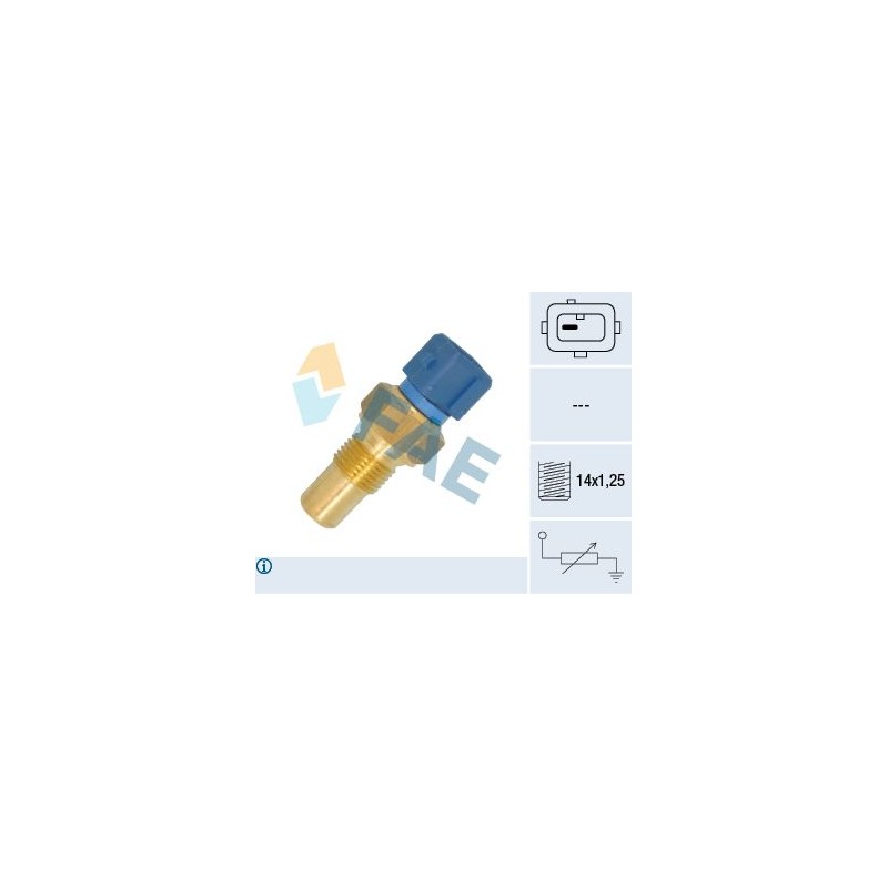 FAE 32295 Sensor, temperatura del refrigerante