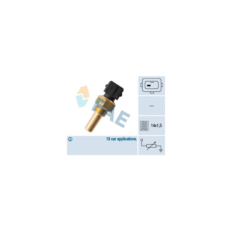 FAE 32320 Sensor, temperatura del refrigerante