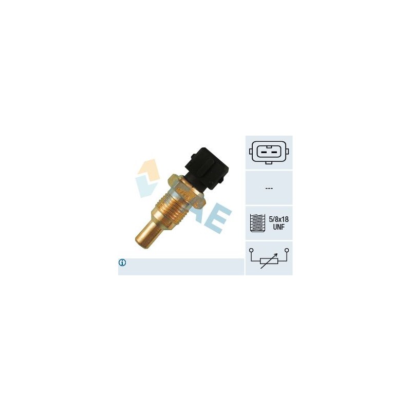 FAE 33050 Sensor, temperatura del refrigerante