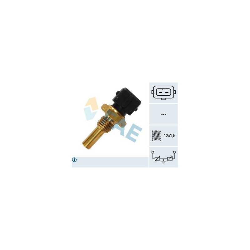 FAE 33090 Sensor, temperatura del refrigerante