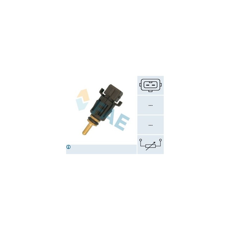 FAE 33167 Sensor, temperatura del refrigerante